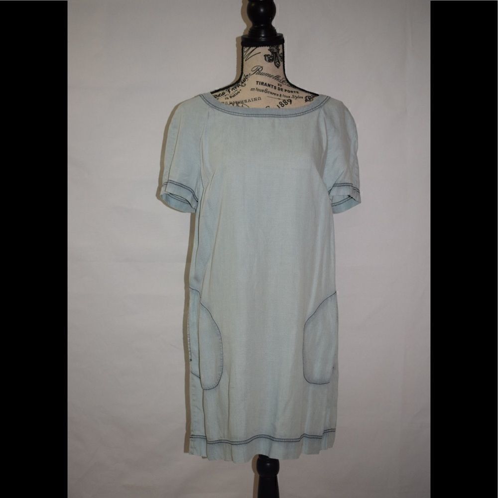 TART COLLECTION Short Denim Dress - Picture 4 of 8